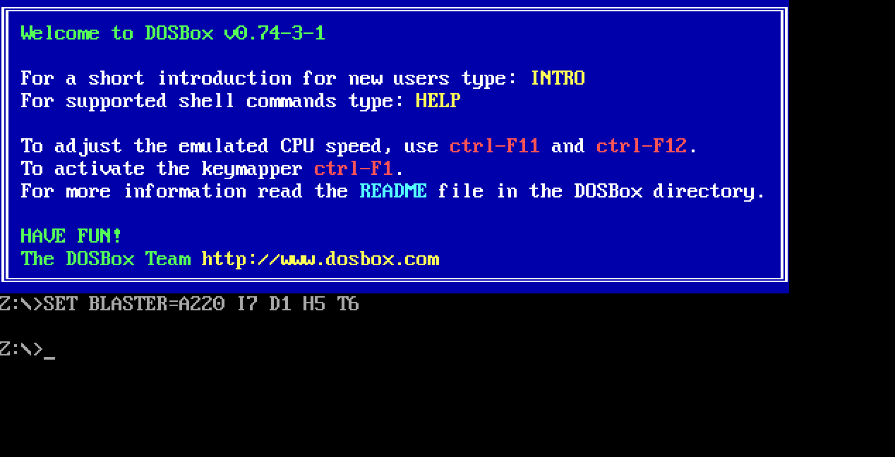 DOSBOX